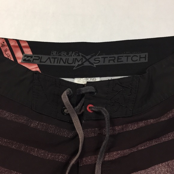 Billabong Striped Swim Trunks - Picture 4 of 7